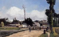 Pissarro, Camille - By the Oise at Pontoise